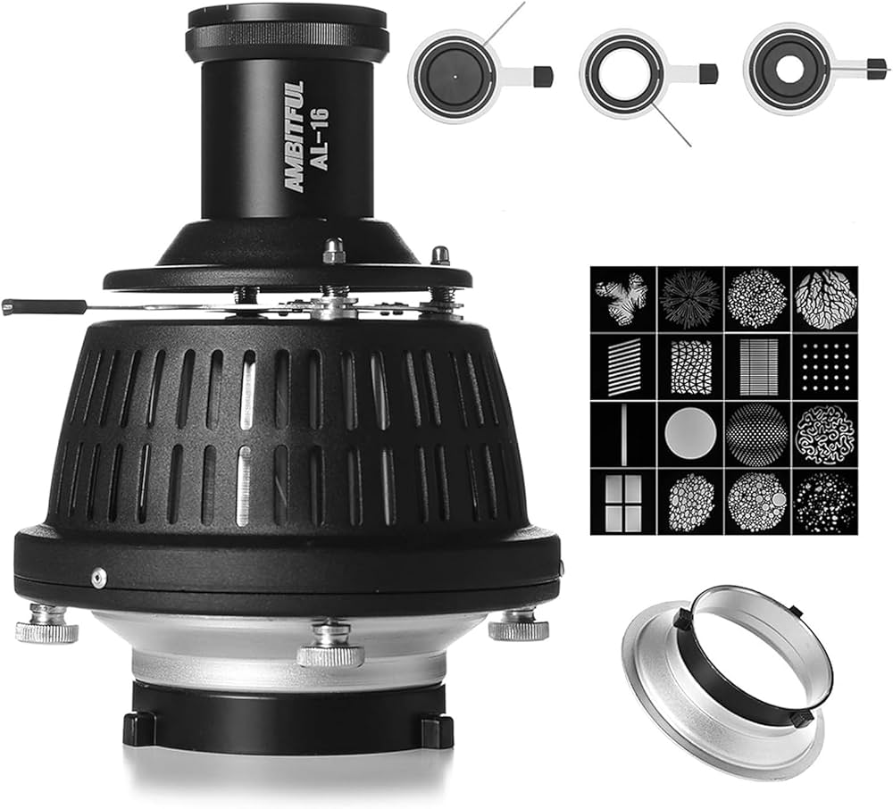 Amazon | AMBITFUL AL-16 コニカルスヌート 光学デザイン Bowens