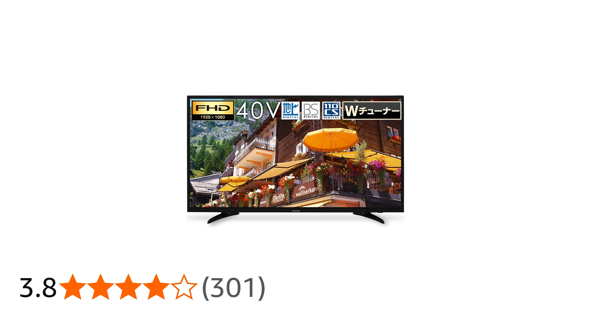 Amazon | アイリスオーヤマ 40V型 液晶テレビ フルハイビジョン LT