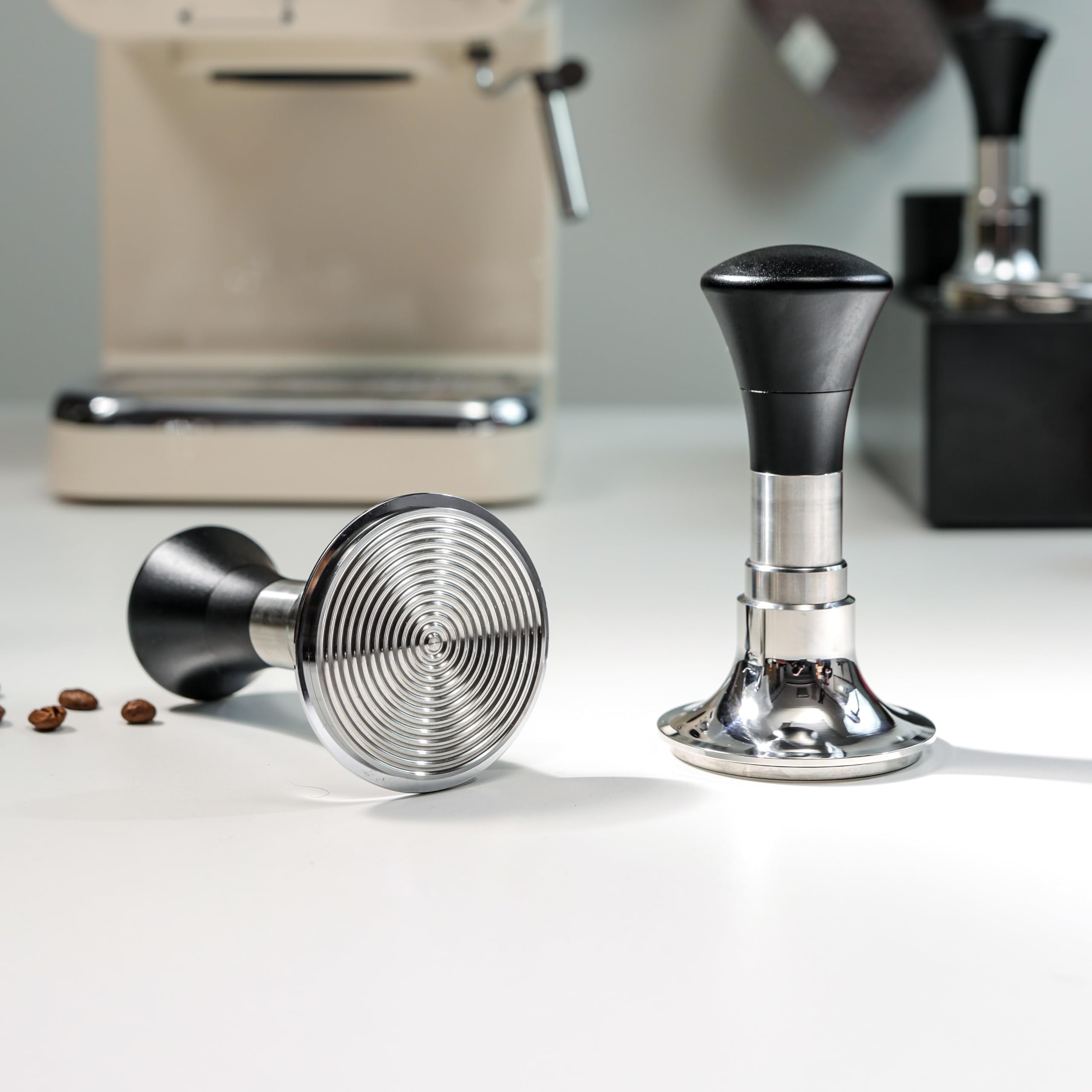 Amazon.com: 54mm Espresso Tamper with Calibrated Spring Loaded for