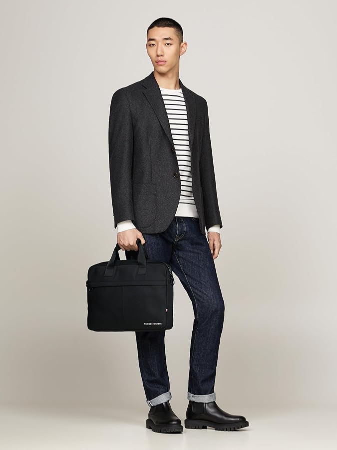 Amazon.co.jp: Tommy Hilfiger メンズ エレメント ラップトップバッグ