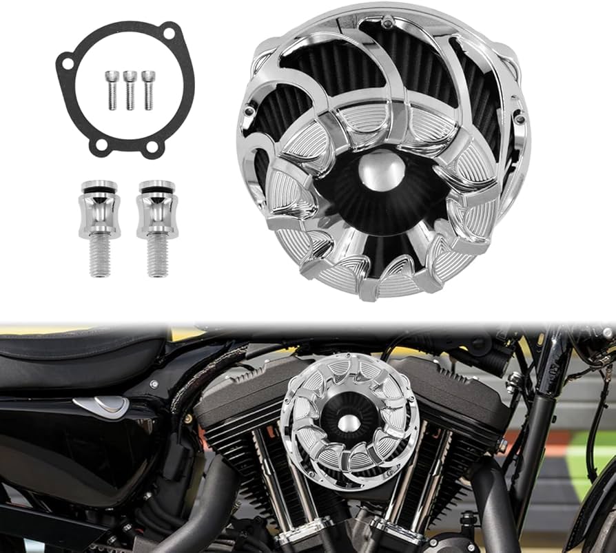 Amazon | HCmotorku バイク エアクリーナー インテーク エアフィルター