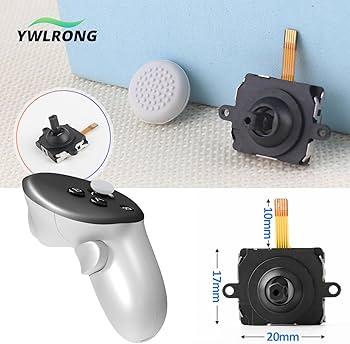 Amazon.com: 2Pack for Oculus Quest 3 Joysticks Replacement for
