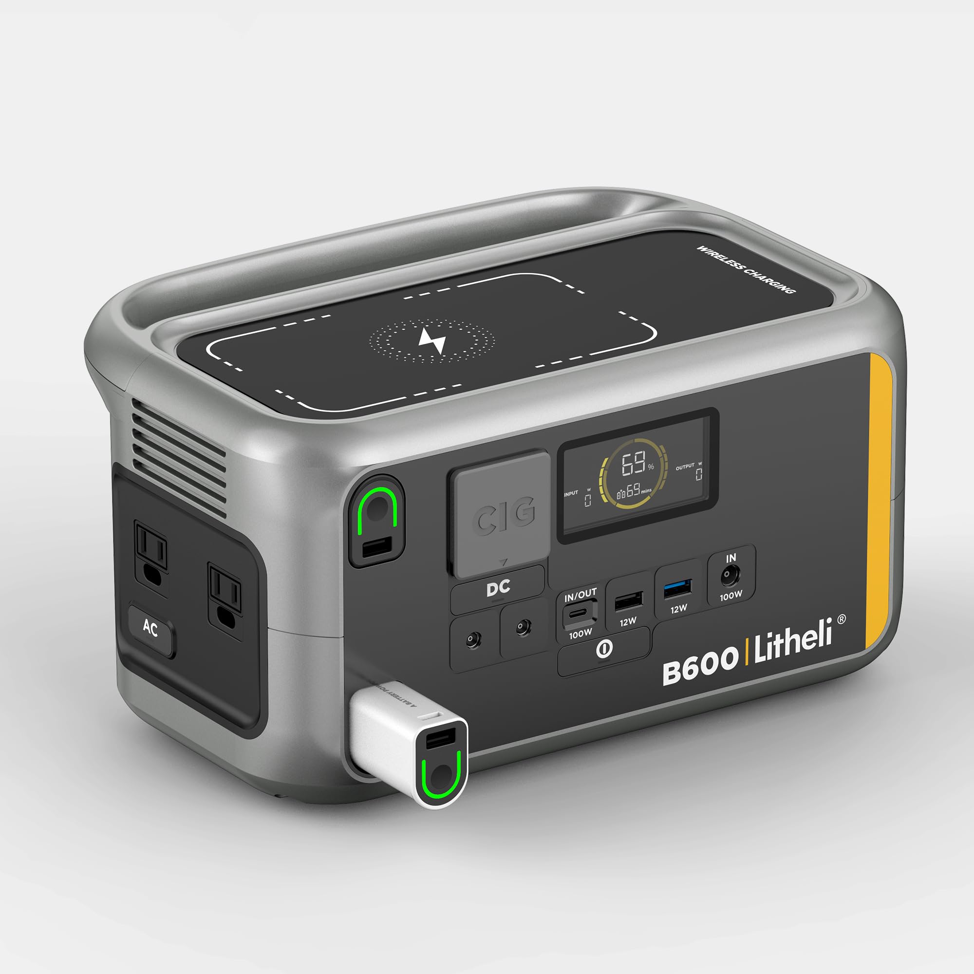 ポータブル電源 Litheli 大容量 バッテリー キャンプ 車 地震対策 新品