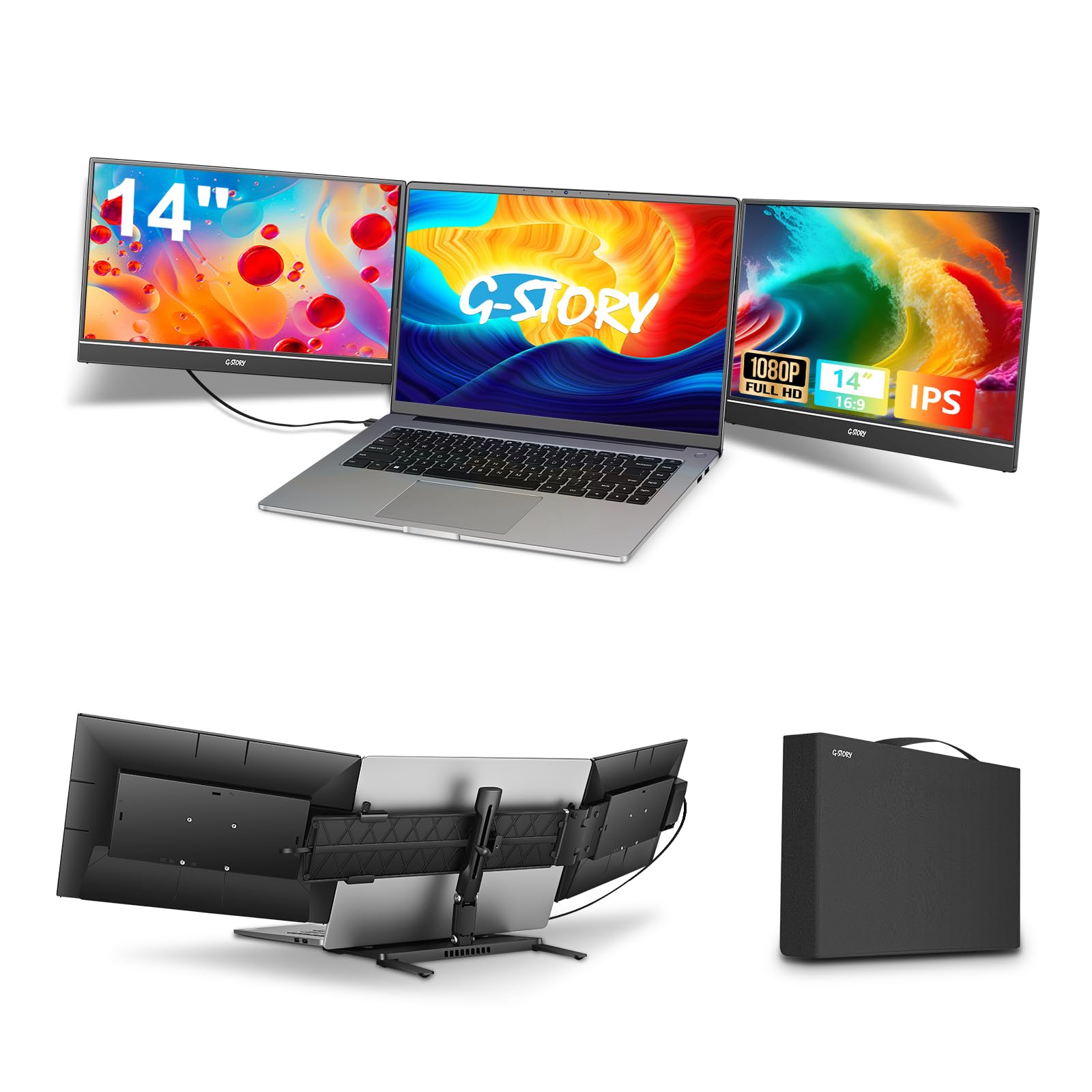 Amazon.co.jp: G-STORY トリプルノートパソコンスクリーン