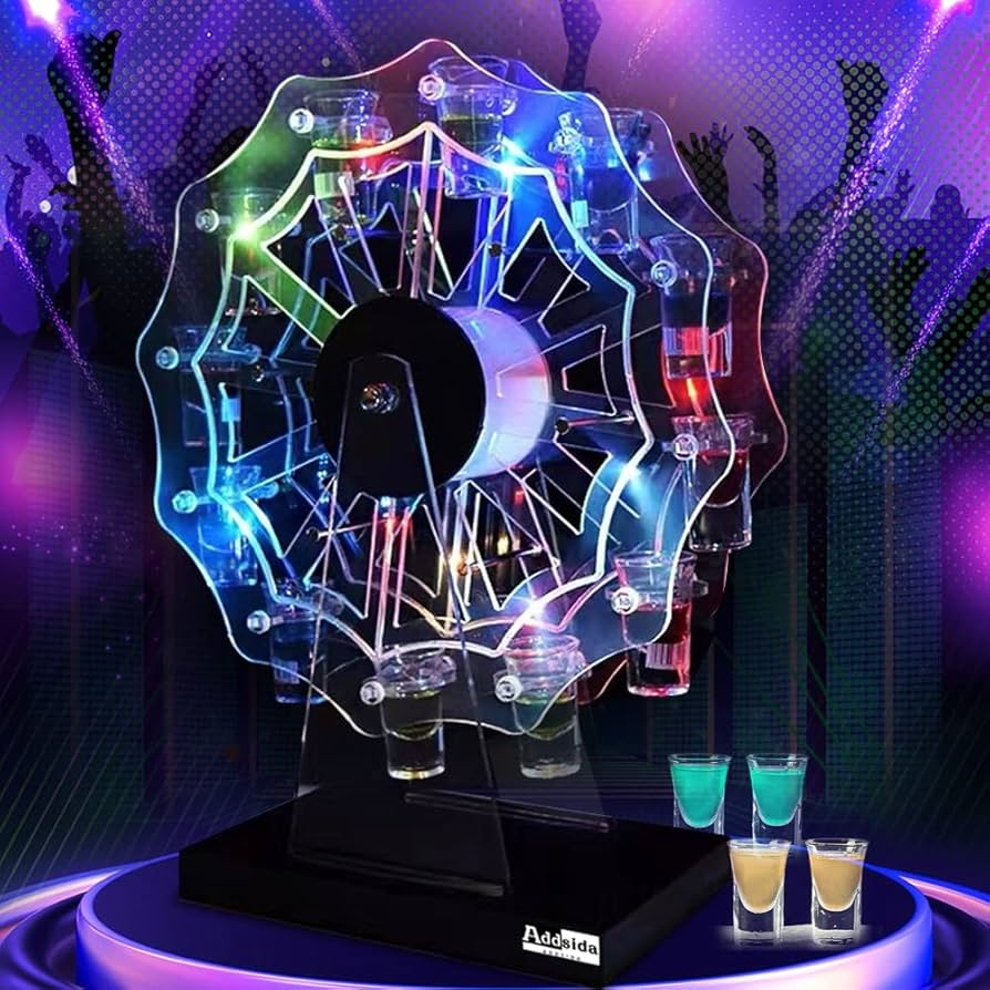 Amazon | 観覧車(ショットグラス12個付き) | GOOMAND | ショットグラス