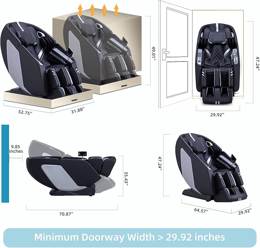 Amazon.com: MassaMAX 4D Full Body Massage Chair with Zero Gravity