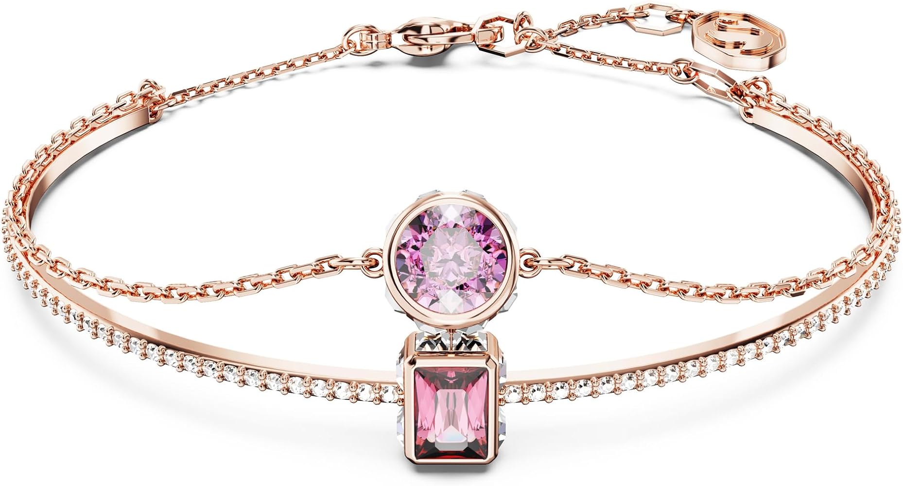 Amazon.co.jp: 【公式】【スワロフスキー】Chroma バングル, ミックス