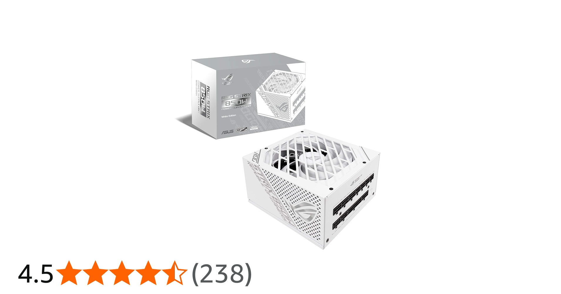 Amazon | ASUS 850W電源ユニット ROG-STRIX-850W-WHITE 80 PLUS GOLD