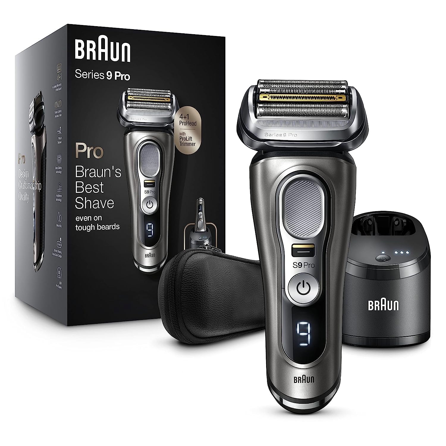 Amazon.com: Braun Electric Razor for Men, Series 9 Pro 9465cc Wet