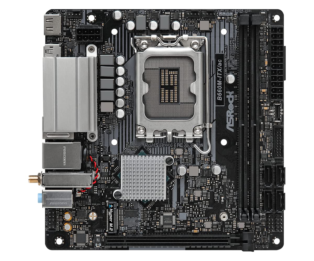 Amazon | ASRock マザーボード B660M-ITX/ac Intel B660 シリーズ 第12