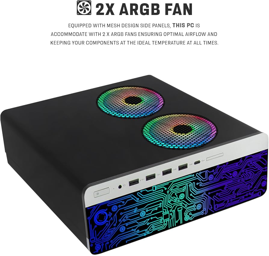 Amazon.com: HP G4 Desktop RGB Computer PC Intel i7-8th Gen 16GB