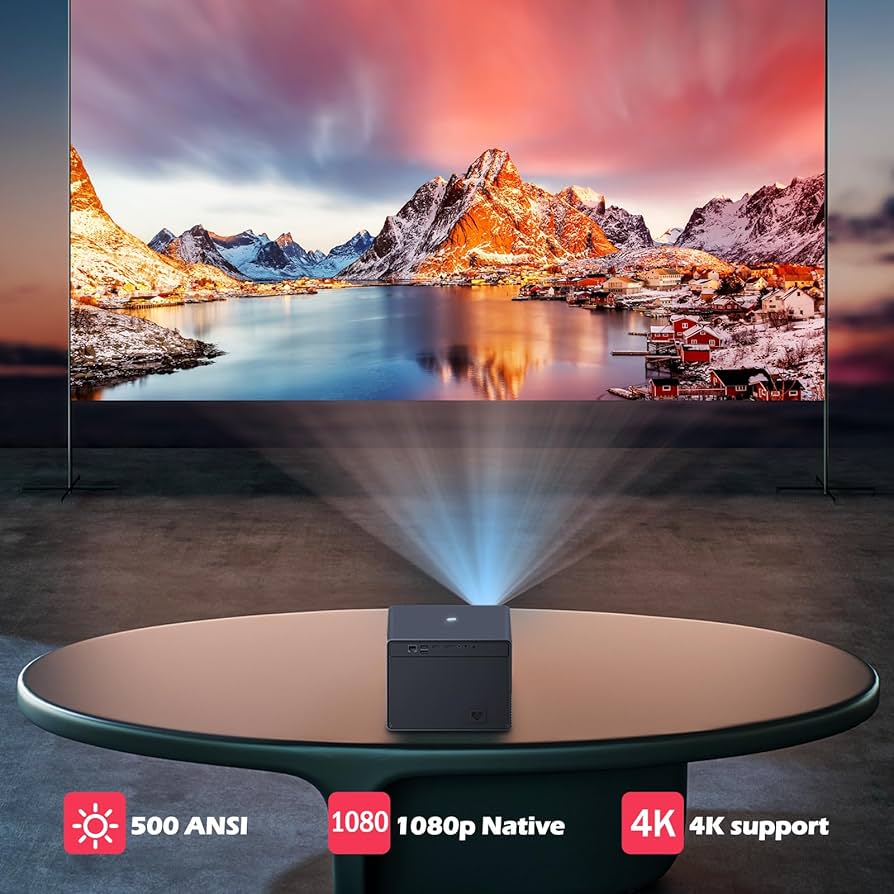 Amazon.com: [Auto Focus/4K Support] FHD 1080P Projector 800 ANSI