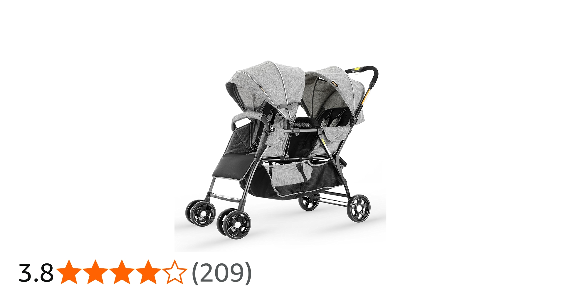 Amazon | besrey ベビーカー 2人乗りベビーカー 双子用 背面タイプ