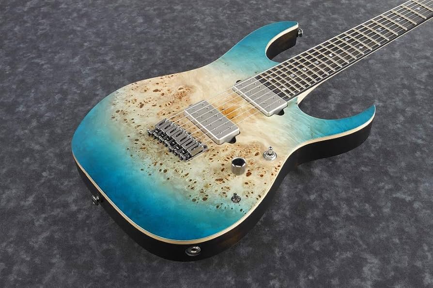 Amazon | Ibanez RG1127PBFX Caribbean Islet Flat 7弦エレキギター