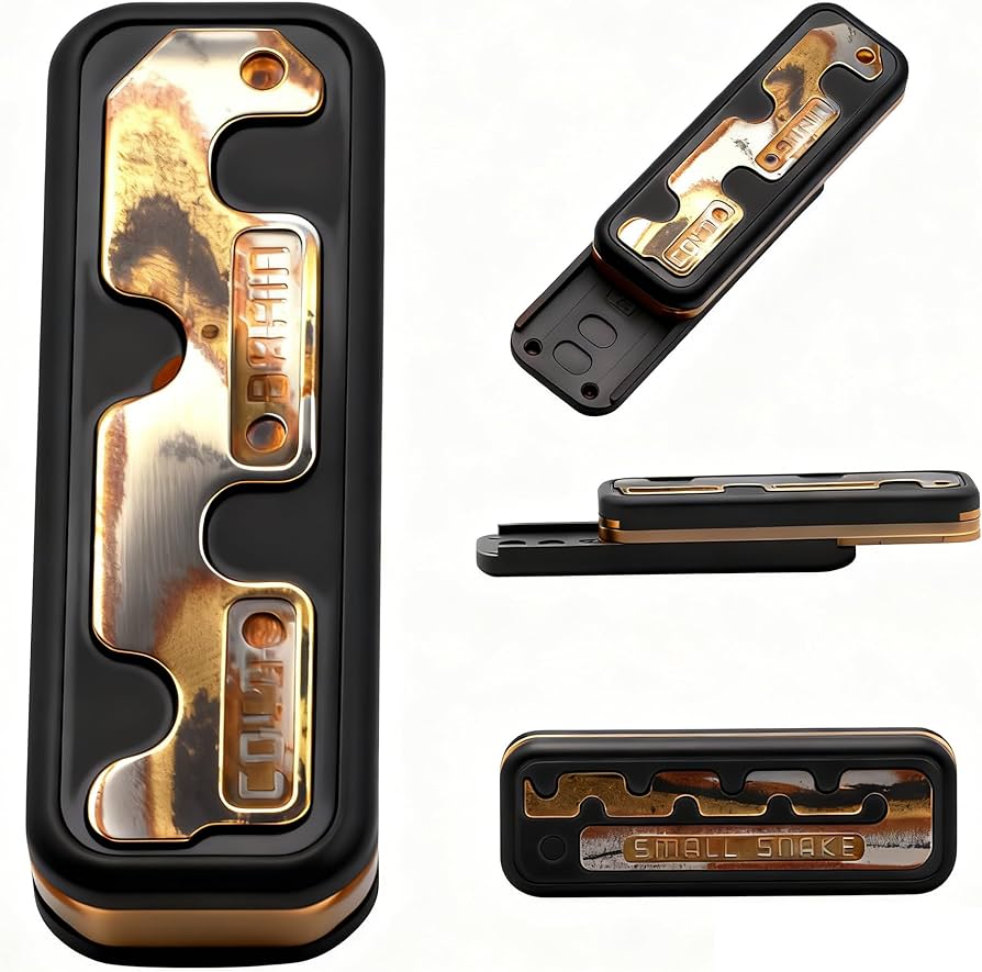 Amazon | 7JI 蛇型 ジルコニウム フィジェットトイ フィジェット