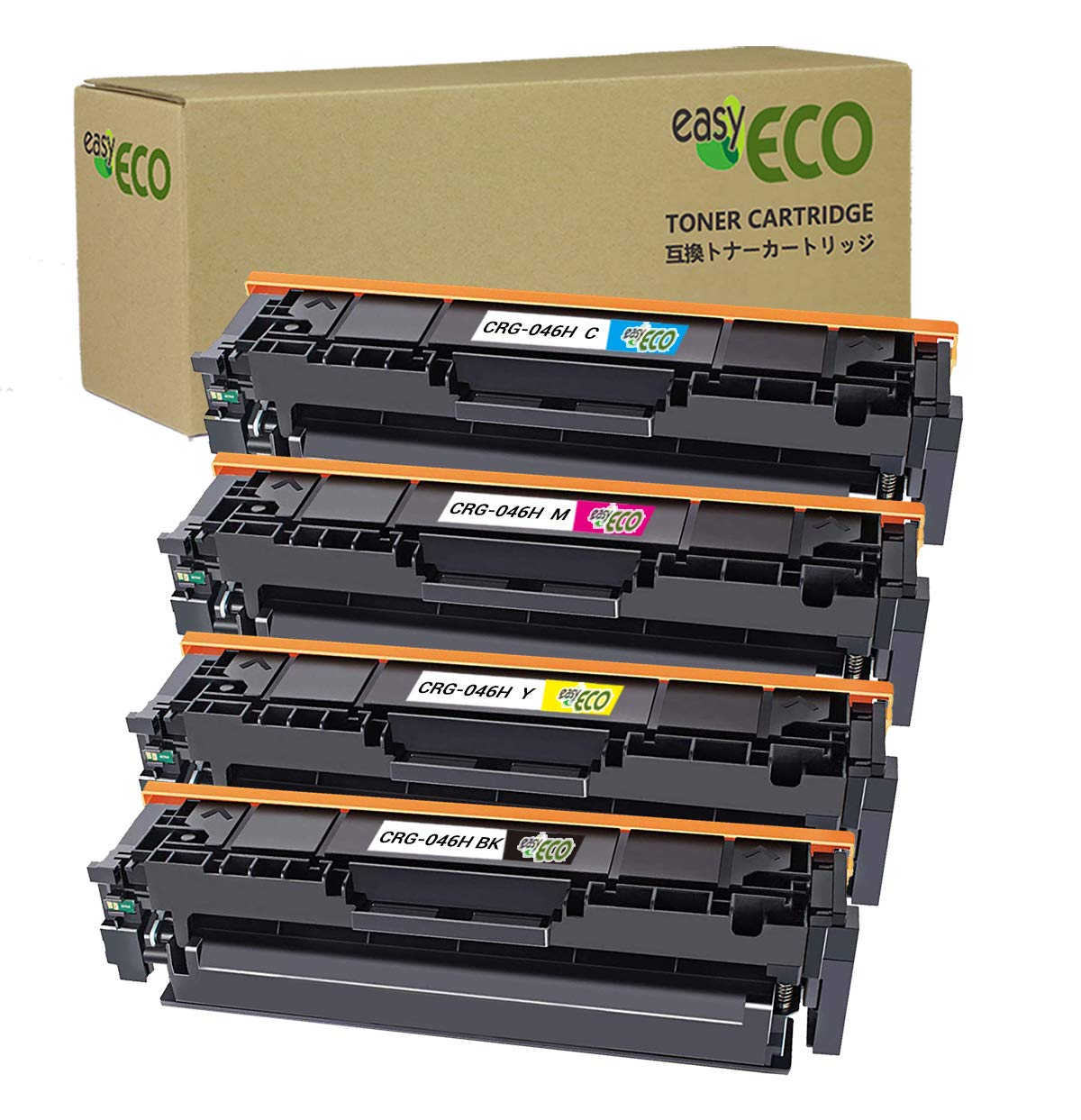 Amazon.co.jp: EasyECO キャノン用 CRG-046H 互換トナーカートリッジ