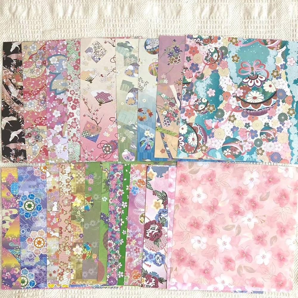 Amazon | 折り紙 デザインペーパー デザペ 75枚／バラメモ 25枚／夏