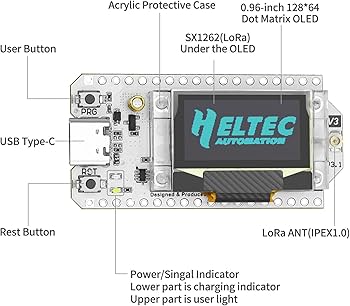 Amazon.com: MakerFocus ESP32 LoRa V3 Development Board with