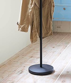 Amazon｜山崎実業(Yamazaki) ポールハンガー プレーン ブラック 2815