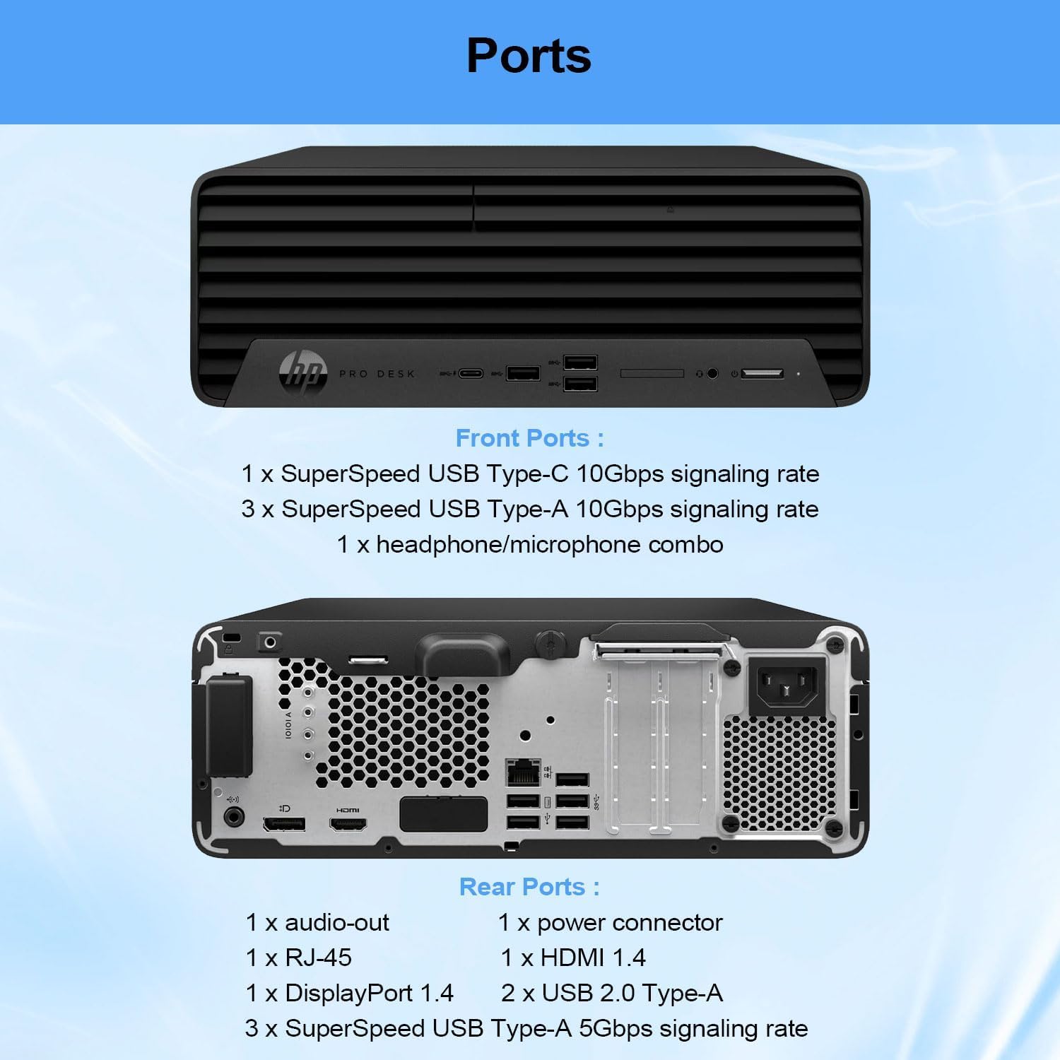 Amazon.com: HP New ProDesk 400 G9 Small Form Factor Desktop, Intel