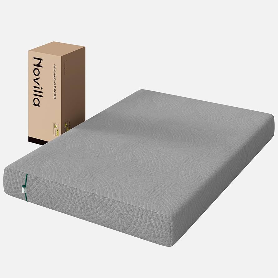 Amazon.co.jp: Novilla マットレス ダブル 低反発 厚さ21cm Green Tea