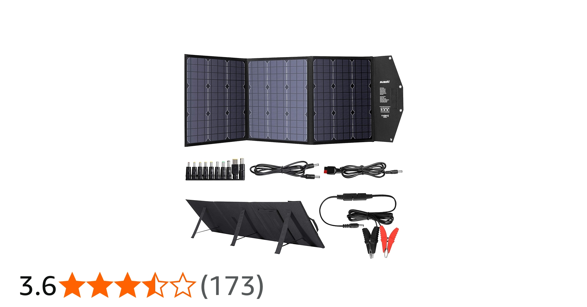 Amazon.co.jp: suaoki ソーラーパネル 120W 折り畳み式 収納型スタンド