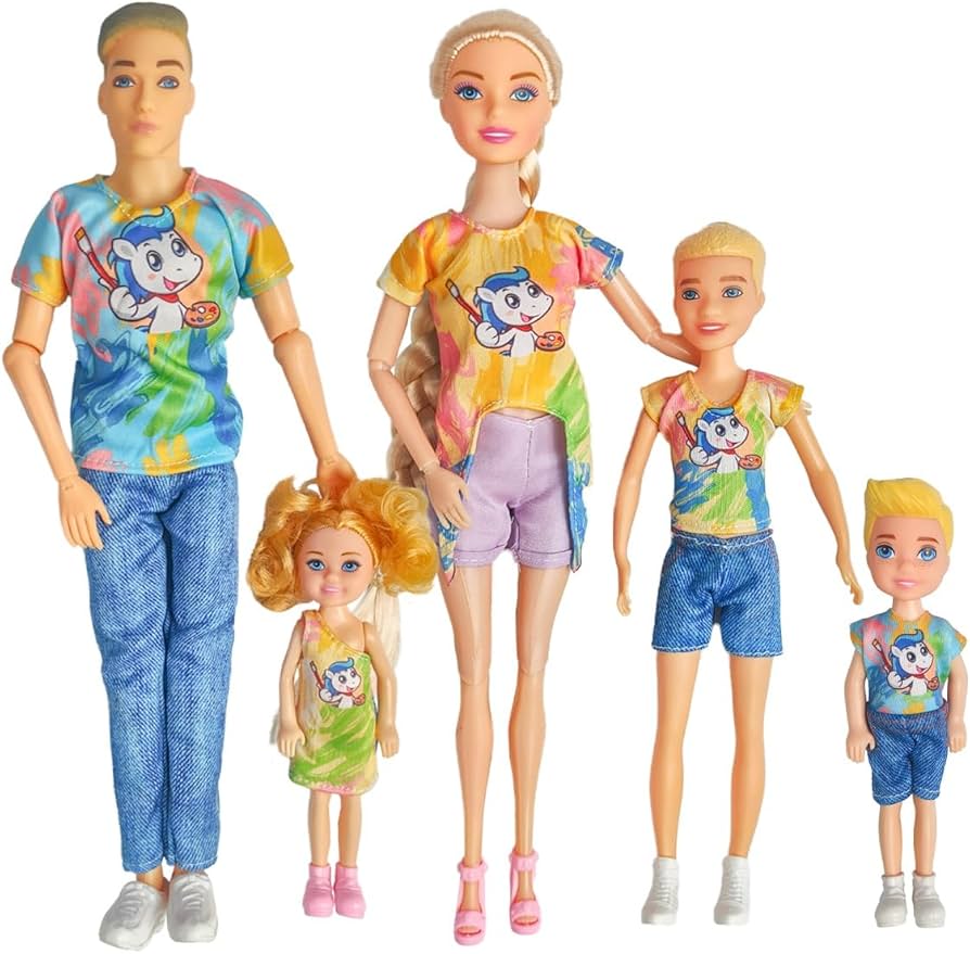 Amazon.com: Interactive Family Toy Fun Action Figures Set