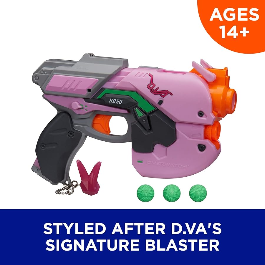 Amazon | ハズブロ(HASBRO) Nerf Rival Overwatch D.Va Blaster ナルバ
