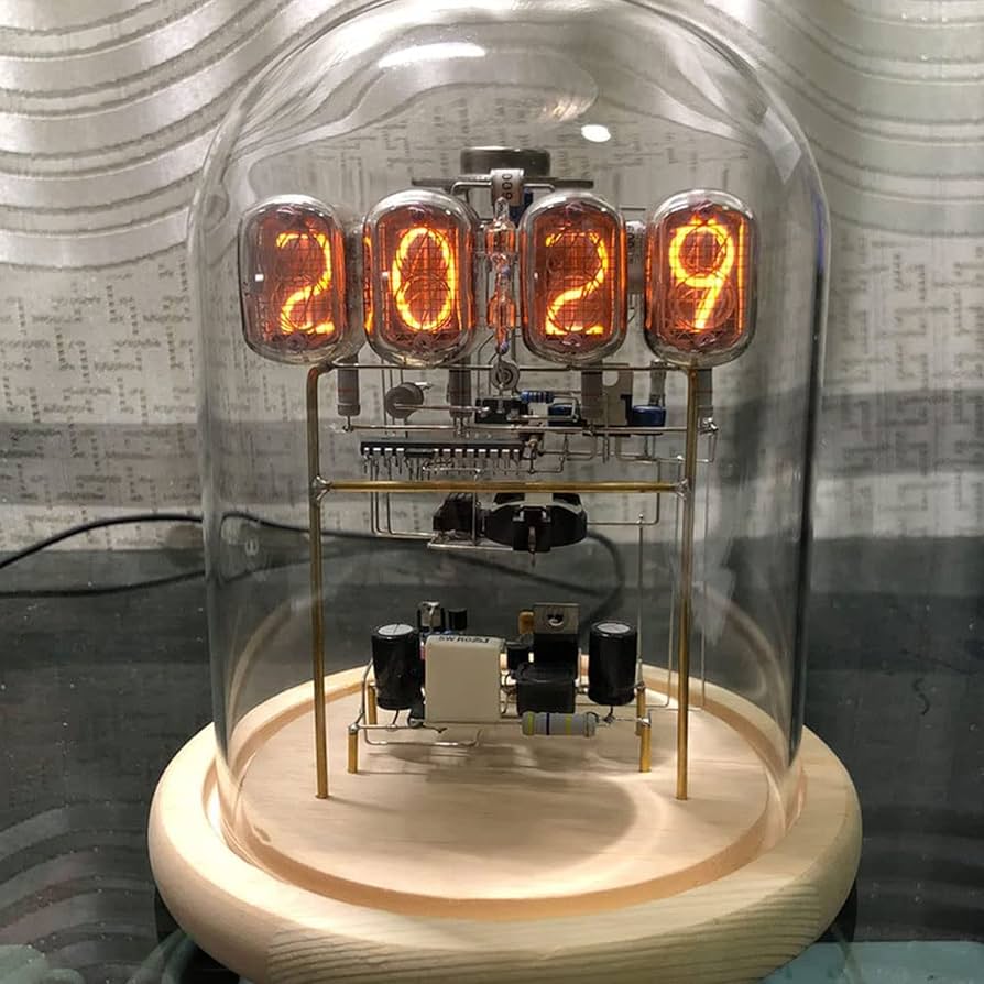 Amazon.co.jp: ニキシー管時計 IN-12 ニキシー管 超視覚効果 DIY