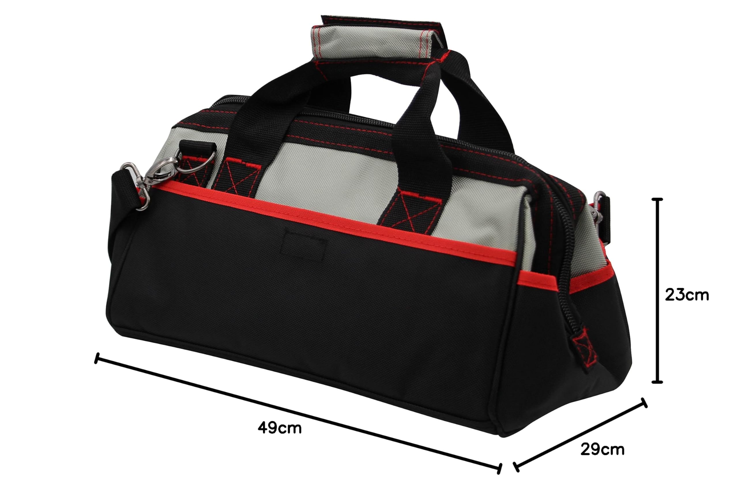 Amazon | トネ(TONE) ツールバッグ(ボストンタイプ) L-BGTB10 グレー