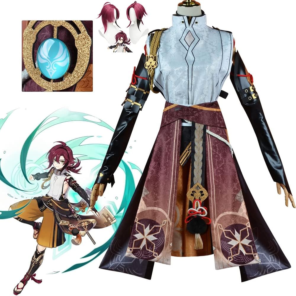 Amazon.co.jp: [MSHC] 原神 げんしん Genshin 鹿野院平蔵 コスプレ衣装
