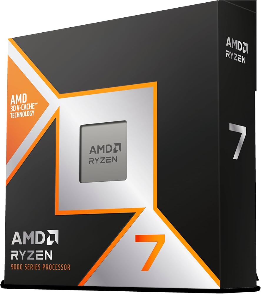AMD RYZEN 7 9800X3D 8-Core, 16-Thread Desktop Processor : Amazon