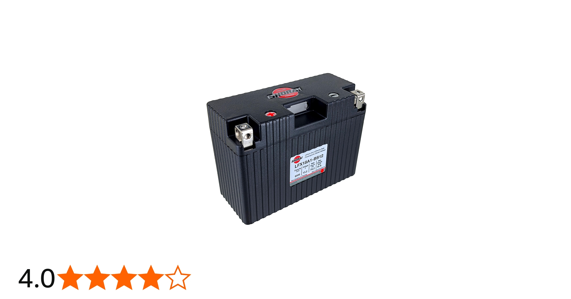 Amazon | SHORAI LFX バッテリー LFX18A1-BS12 | バイクバッテリー