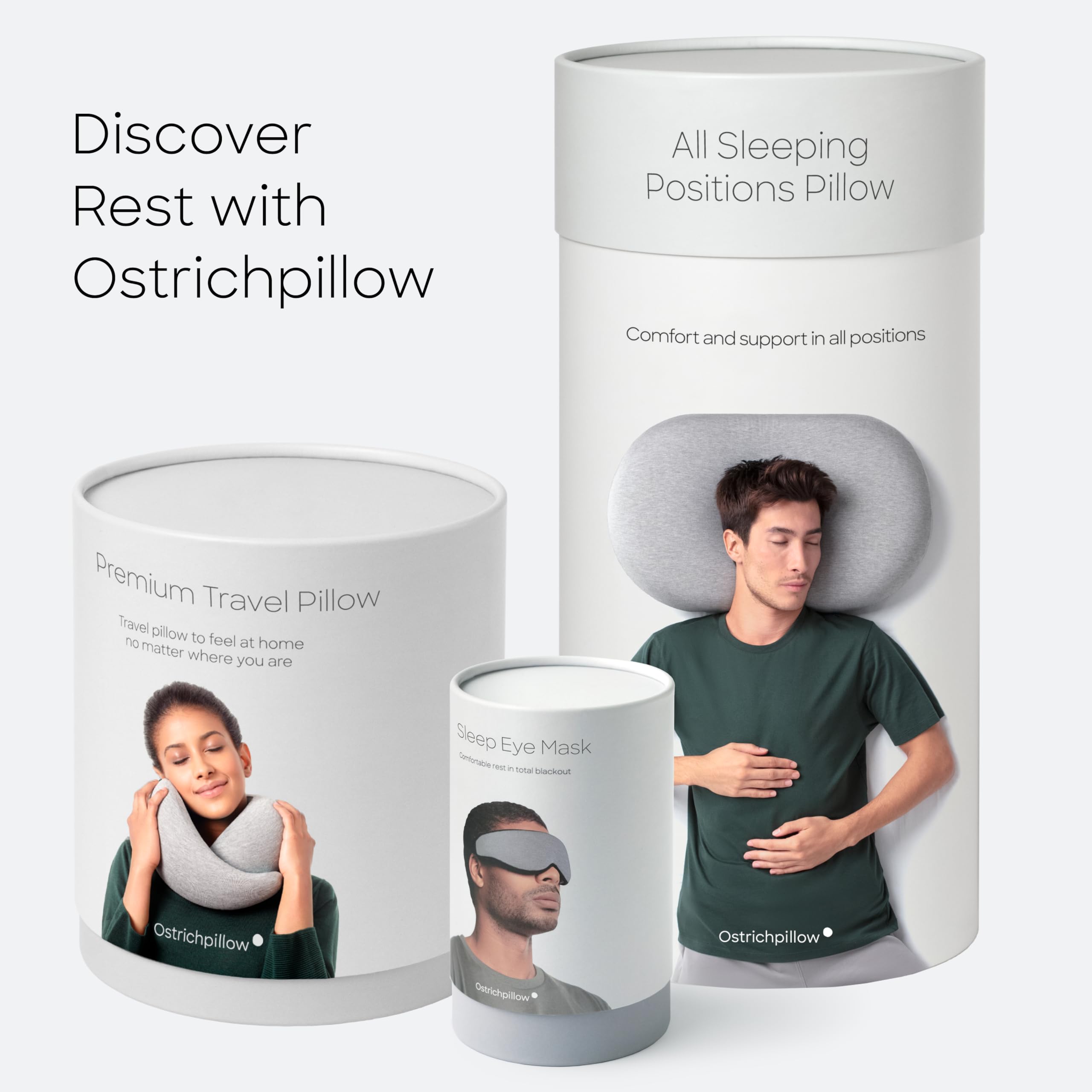 Amazon.com: Ostrichpillow Go Neck Pillow, Travel Pillows for