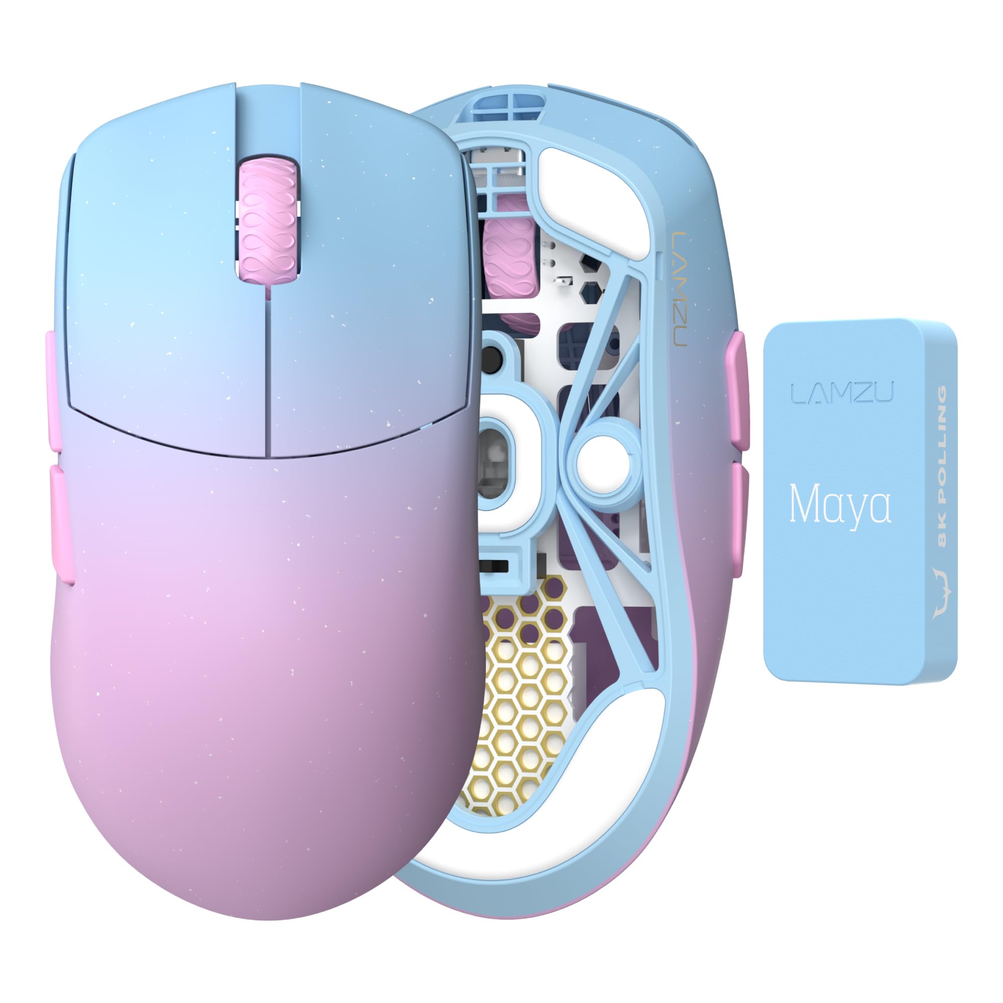 Amazon.co.jp: LAMZU MAYA REJECT Model (8K Dongle) Gaming Mouse