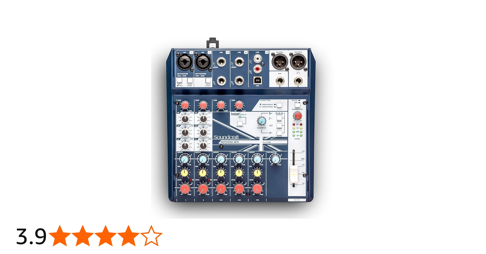 Amazon | SOUNDCRAFT (サウンドクラフト) Notepad-8FX コンパクト