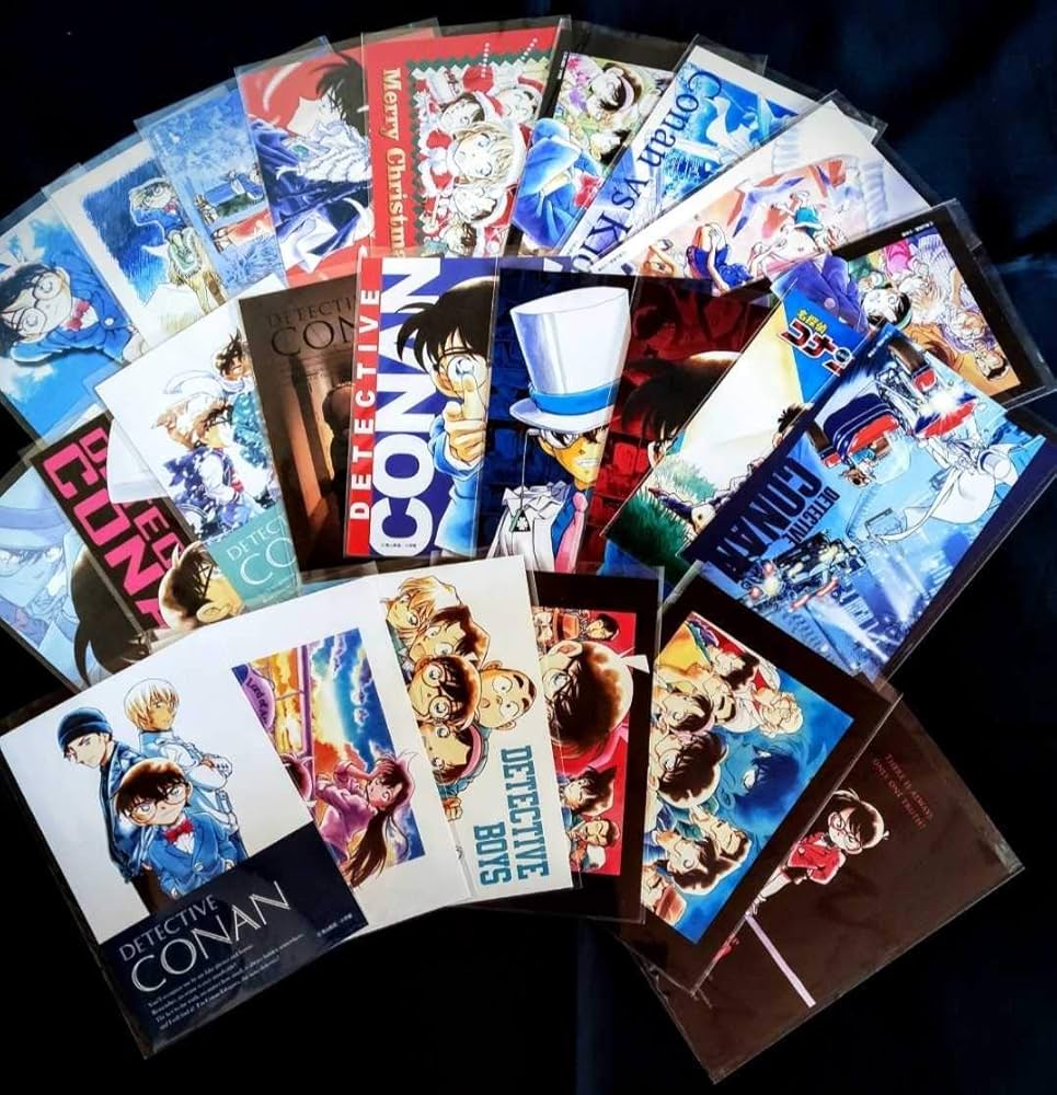 Amazon | 鳥取 限定 コナン 原画 ポストカード 全24種 フル