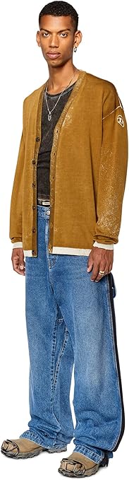 Amazon | [Diesel] [ディーゼル] メンズ ニット カーディガン K