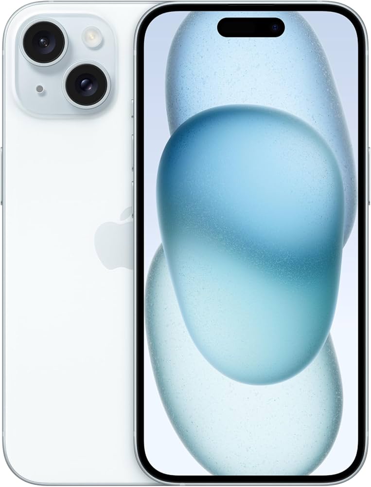Amazon | 【整備済み品】 Apple iPhone 15 256GB ブルー SIMフリー 5G