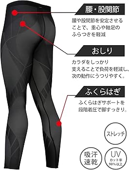 Amazon | [CW-X(シーダブリューエックス)]スポーツタイツ