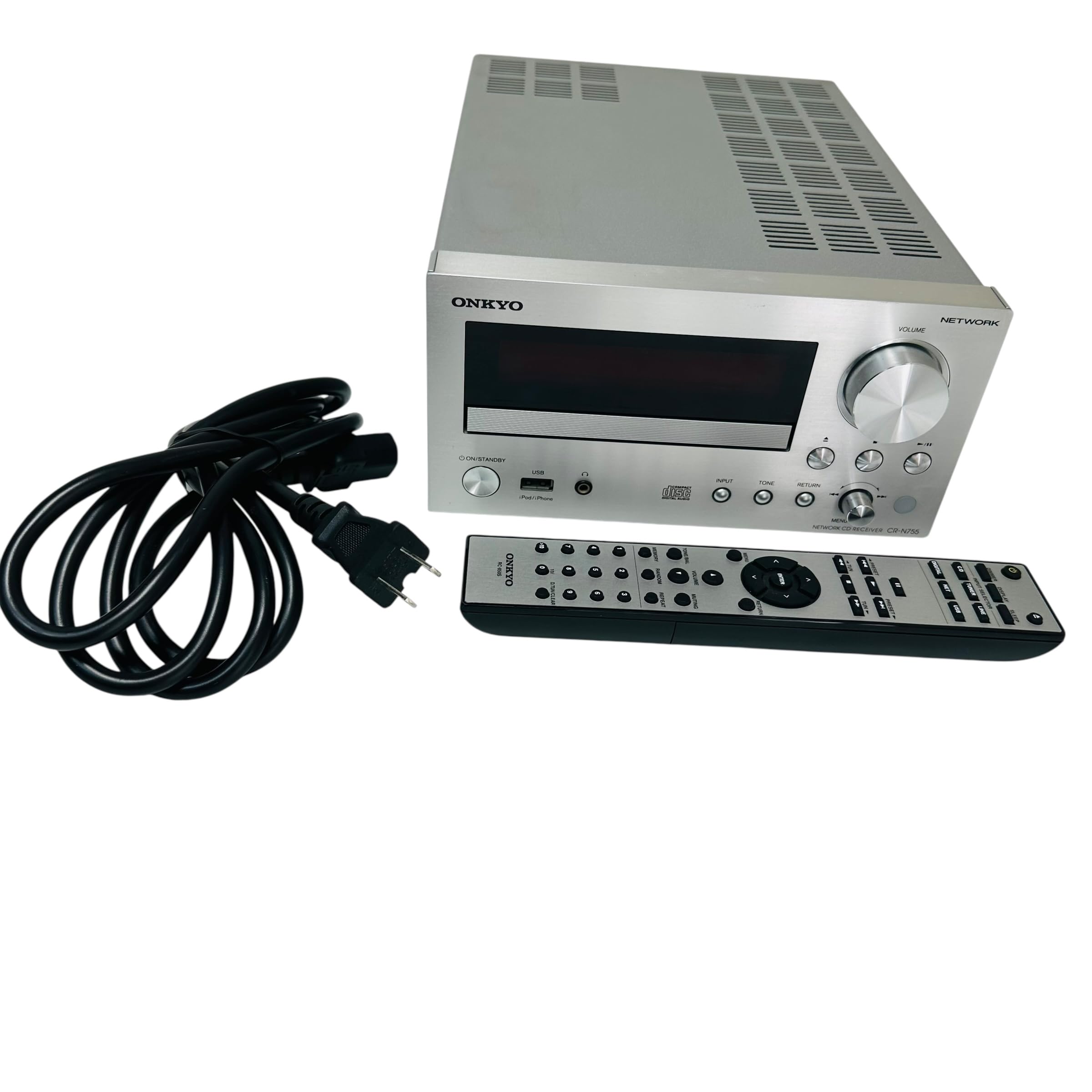 Amazon.co.jp: ONKYO ネットワークCDレシーバー CR-N755(S) : Electronics