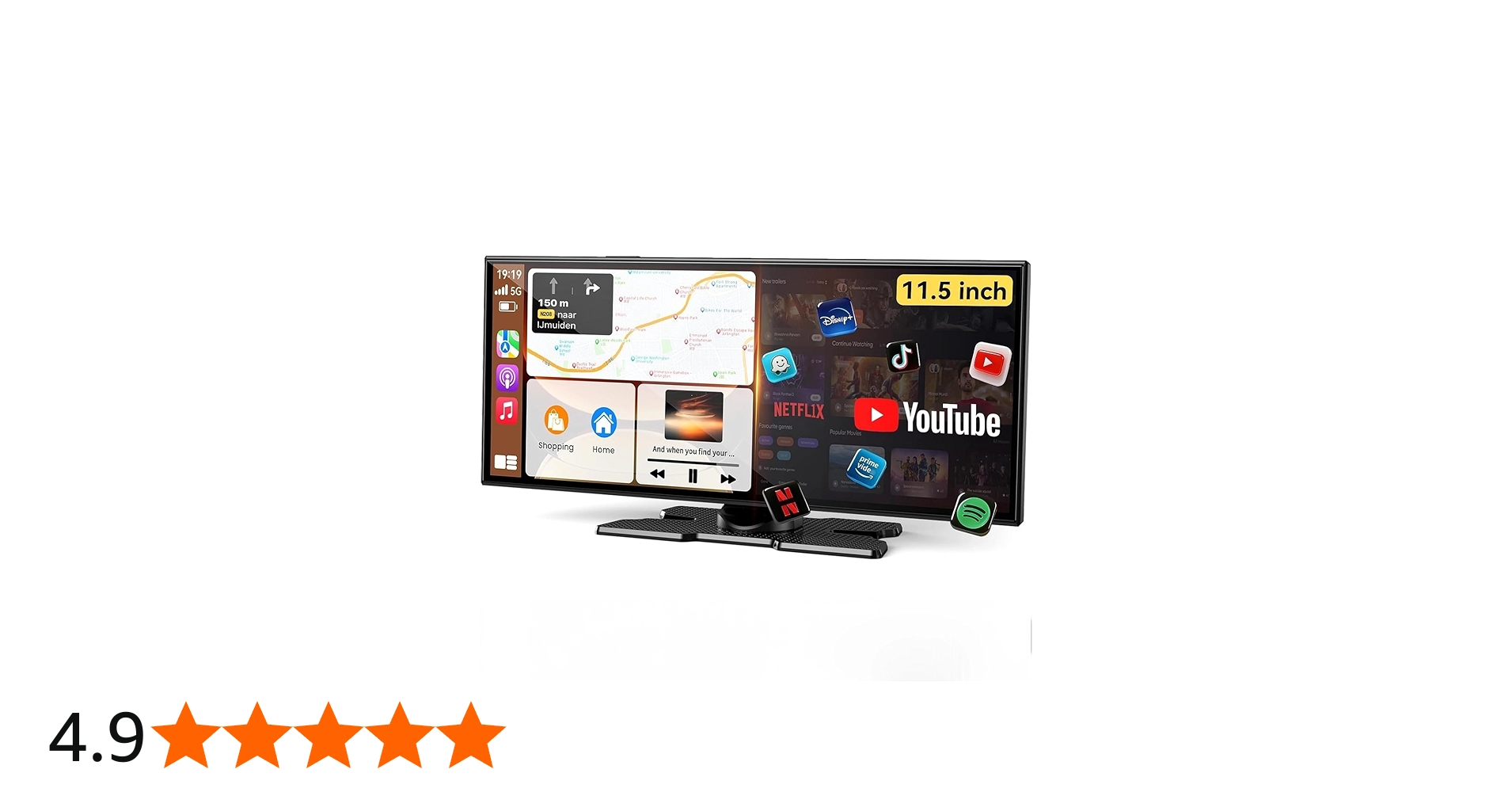 Amazon.co.jp: kuayvan ディスプレイオーディオ 11.5インチ大画面の