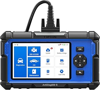 Amazon.co.jp: TOPDON AD600S OBD2 診断機、ABS/SRS/AT/エンジン用故障