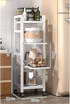 Amazon｜[SDS] レンジ台 レンジラック 幅32 3段4段5段 大型レンジ対応