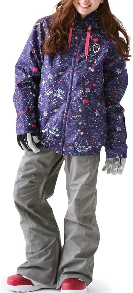 Amazon | ScoLar(スカラー) 全20色柄 レディース スノーボード ウェア