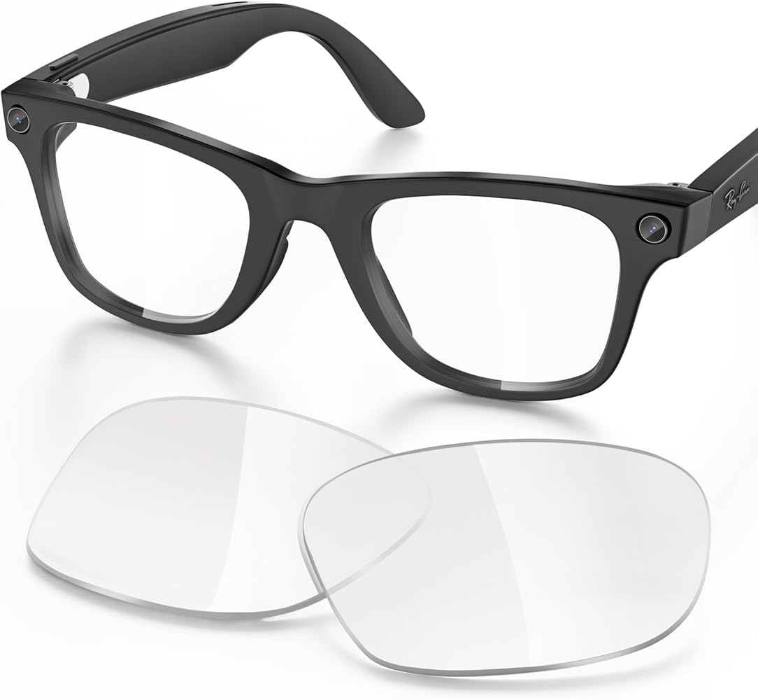 Amazon | Vigamen 交換用レンズ Ray-Ban Meta Wayfarer RW4006 50mm