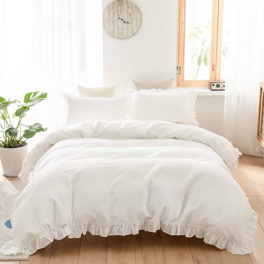 Amazon｜Simple&Opulence 綿100% 布団カバー 4点セット · 2重ガーゼ