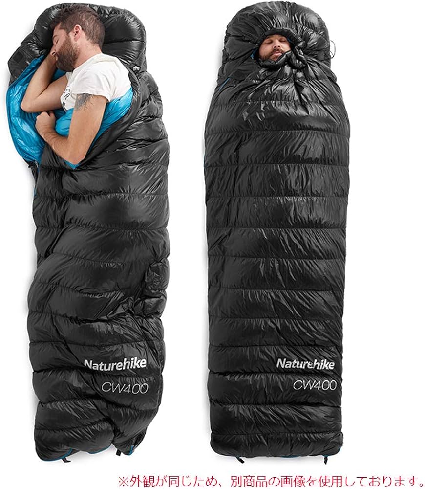 Naturehike CWZ400 M寝袋 黒/青 Naturehike CWZ400 M寝袋 黒/青