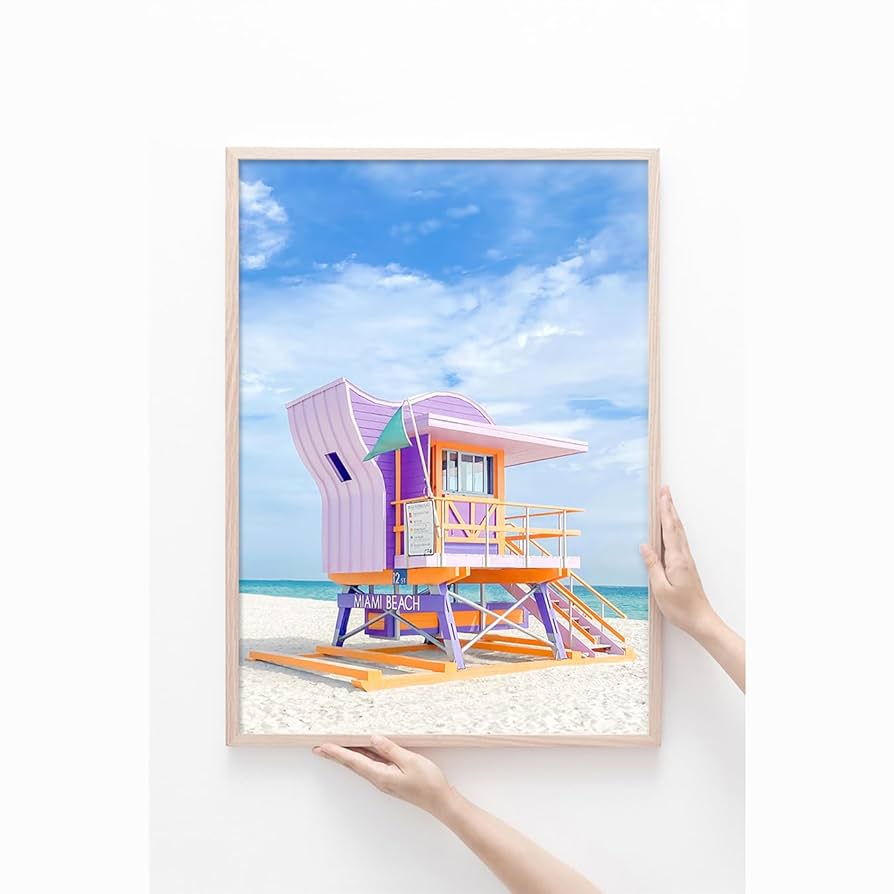 YELLOWKORNER 写真アート作品 マイアミビーチ YELLOWKORNER 写真アート