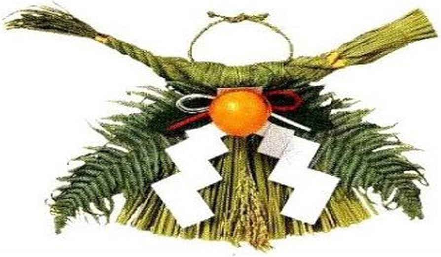 Amazon.co.jp: 「しめ縄（中）」 正月飾り ドア飾り しめ縄飾り 玄関用